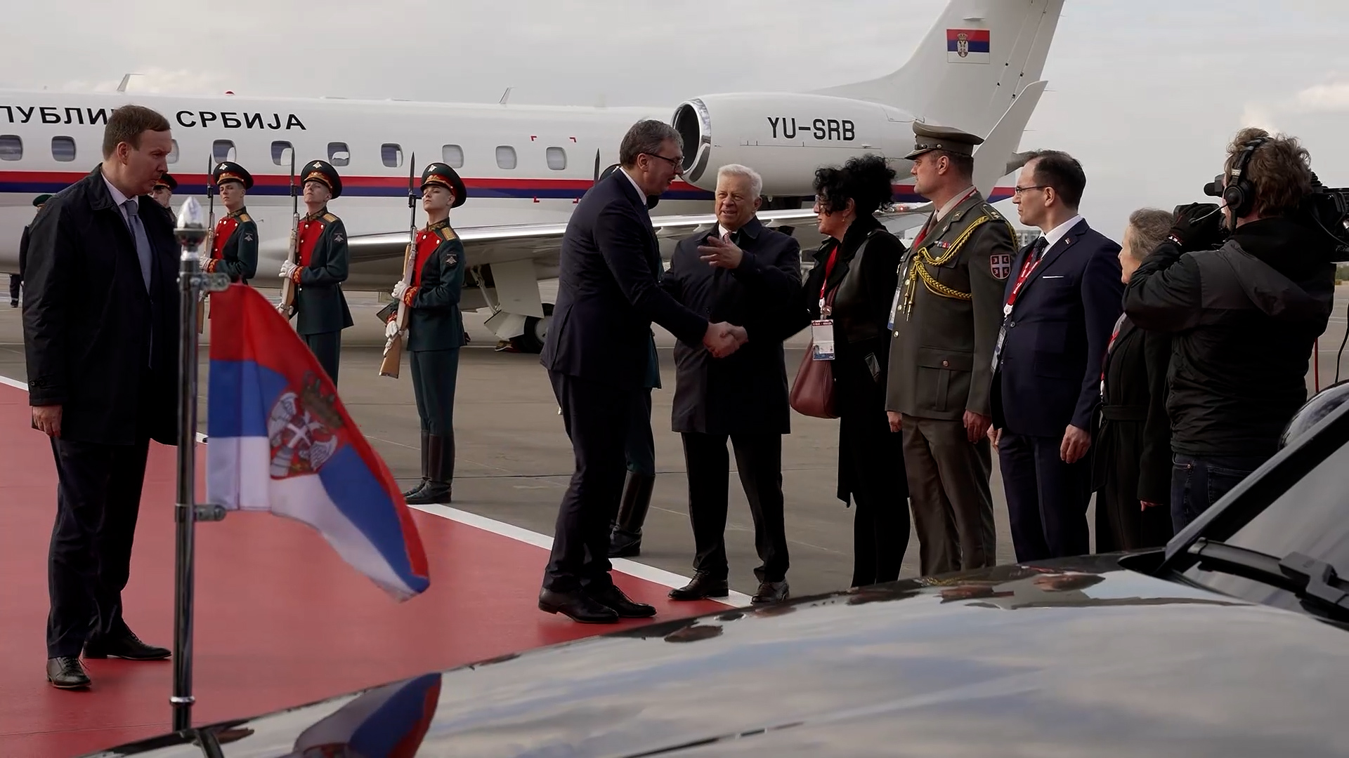Rusija, Moskva, predsednik Srbije Aleksandar Vucic stize u Rusiju, pokrivanje Rusija, Moskva, predsednik Srbije Aleksandar Vucic stize u Rusiju, pokrivanje
